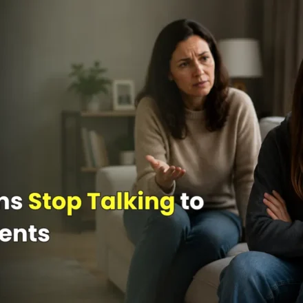 Why teens stop talking to their parents